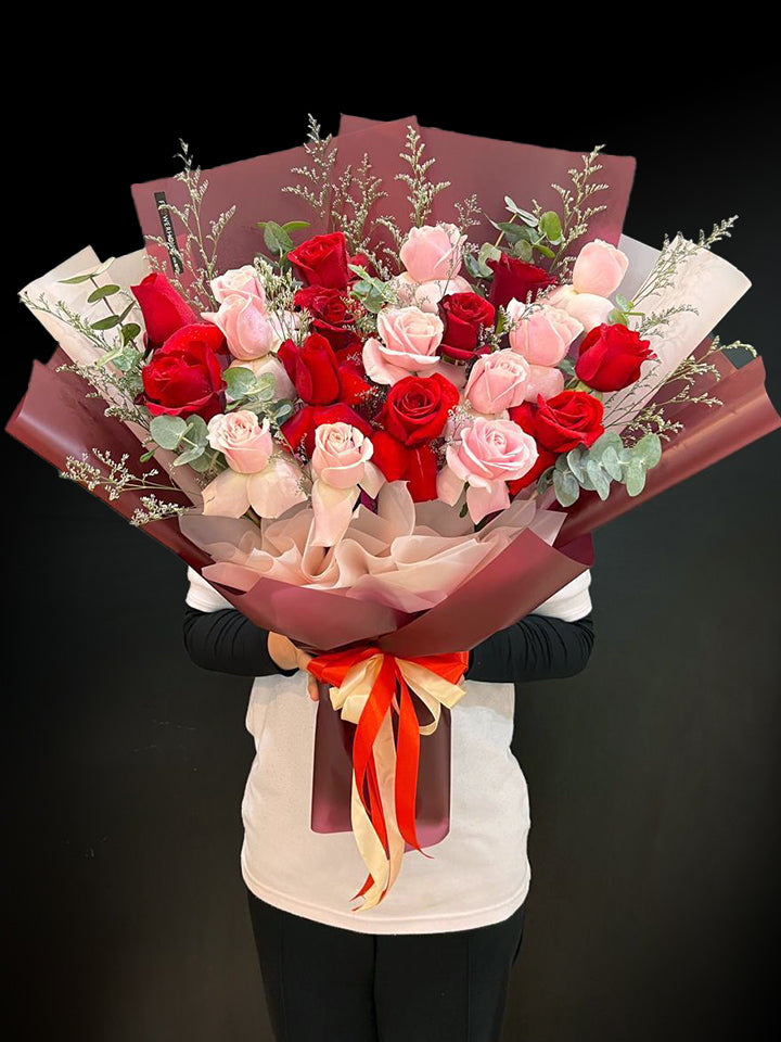 20 Premium Mix Roses Bouquet