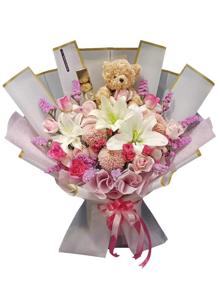 Emma Teddy Choco Bouquet