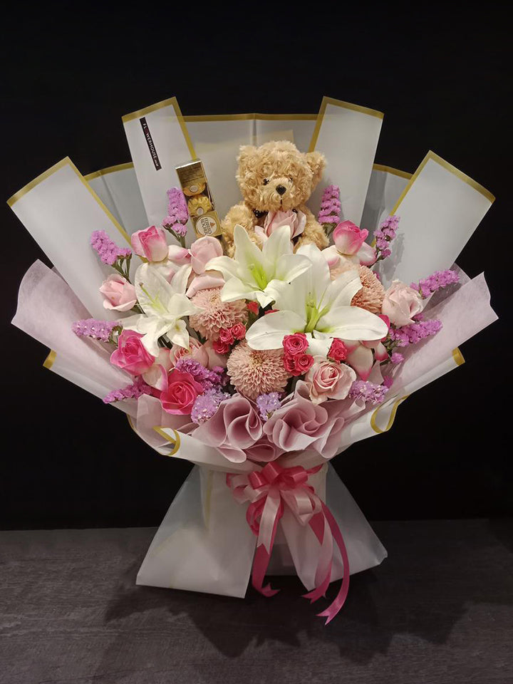 Emma Teddy Choco Bouquet