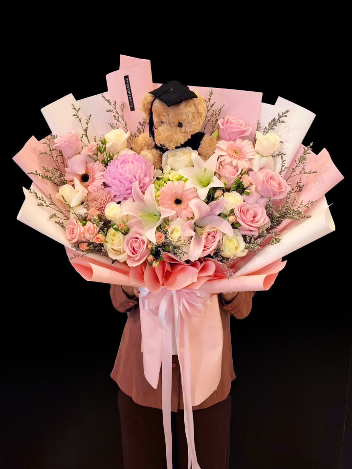 Sofia Teddy Bouquet