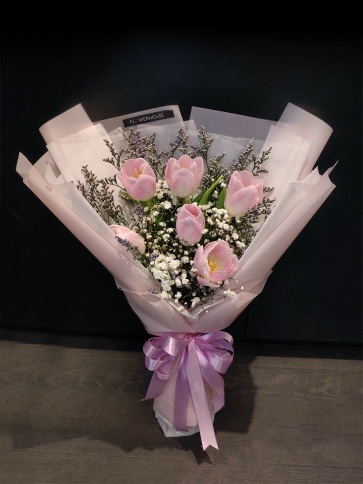 Elle 6 Tulip Bouquet