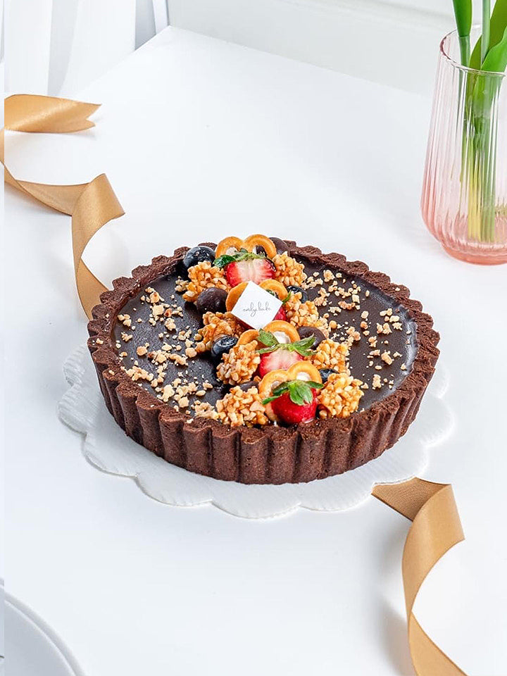 Emily's Bake House | Chocolate Truffle Tart 18 cm