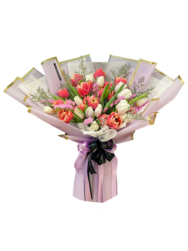 Lorraine 30 Tulip Bouquet