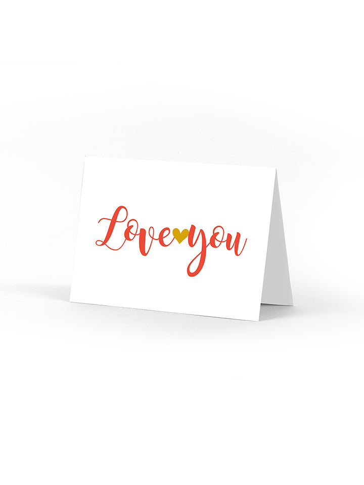 Love You Card