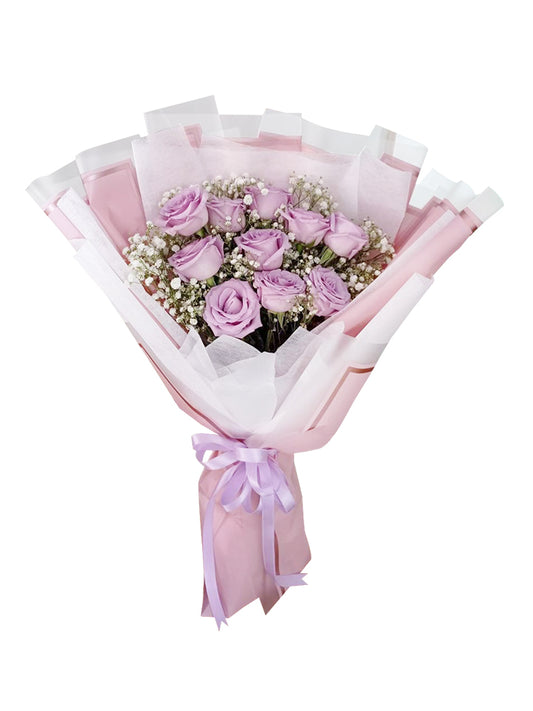 10 Premium Roses Bouquet