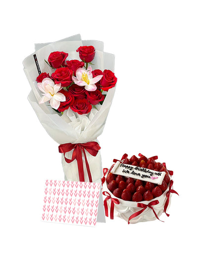 Struck By Cupid Cake Bundle