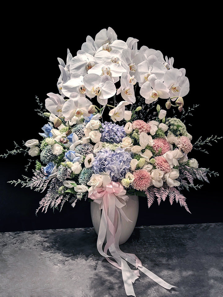 Cloudscape Orchid Vase