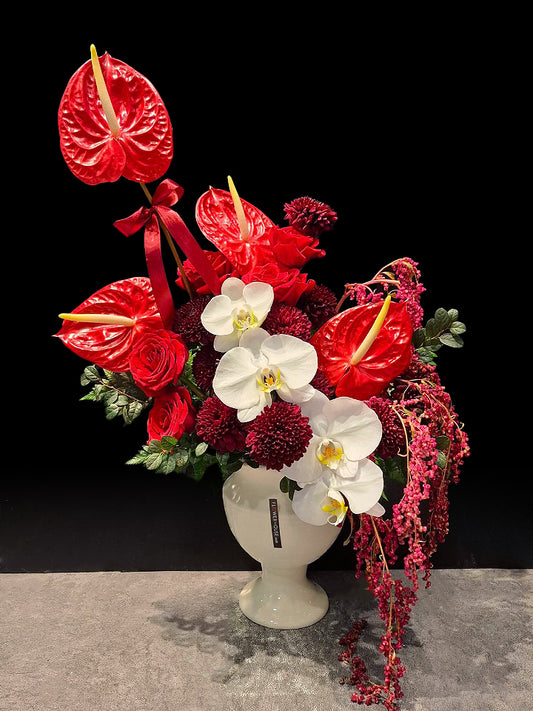Ruby Vase