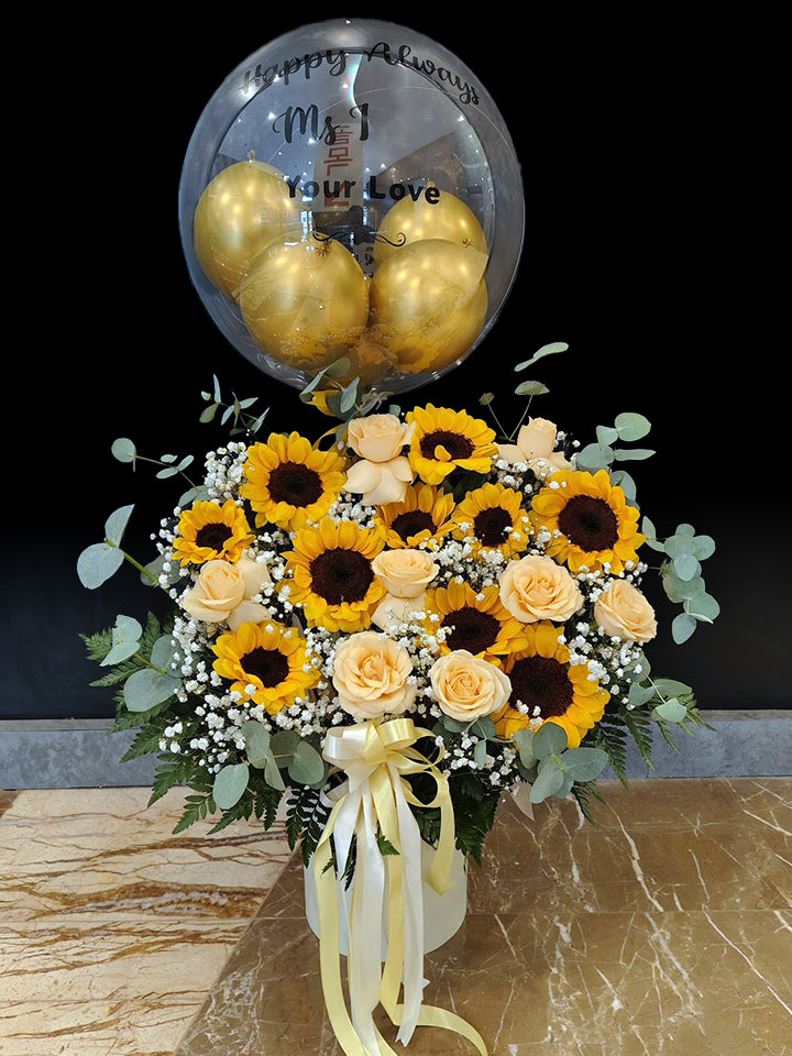 Theia Balloon Fleur Box