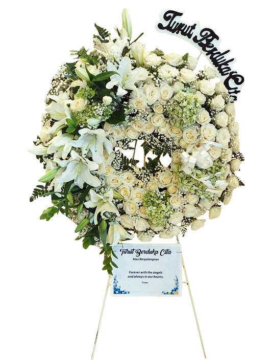 Wreath Standing Flower 2