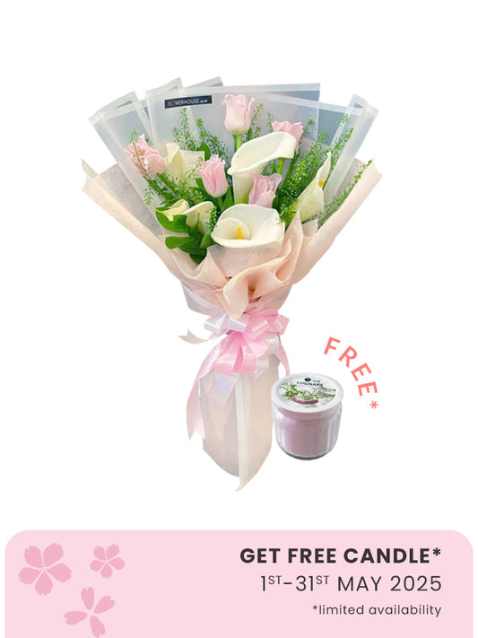 Calla Lily Tulip Bouquet