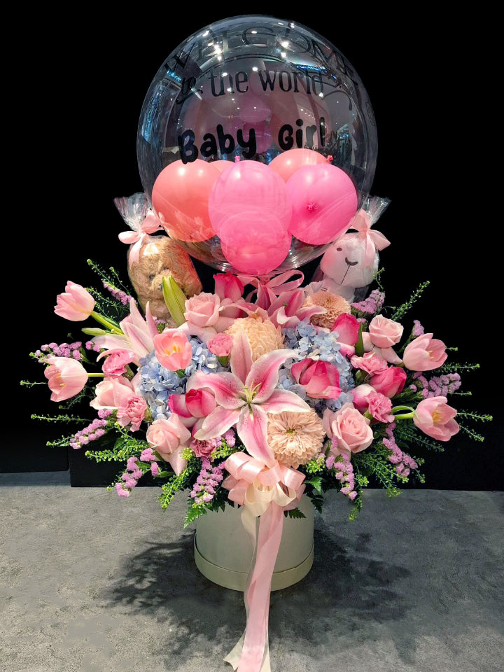 Marie Balloon Fleur Box