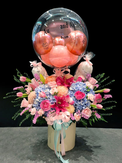 Marie Balloon Fleur Box