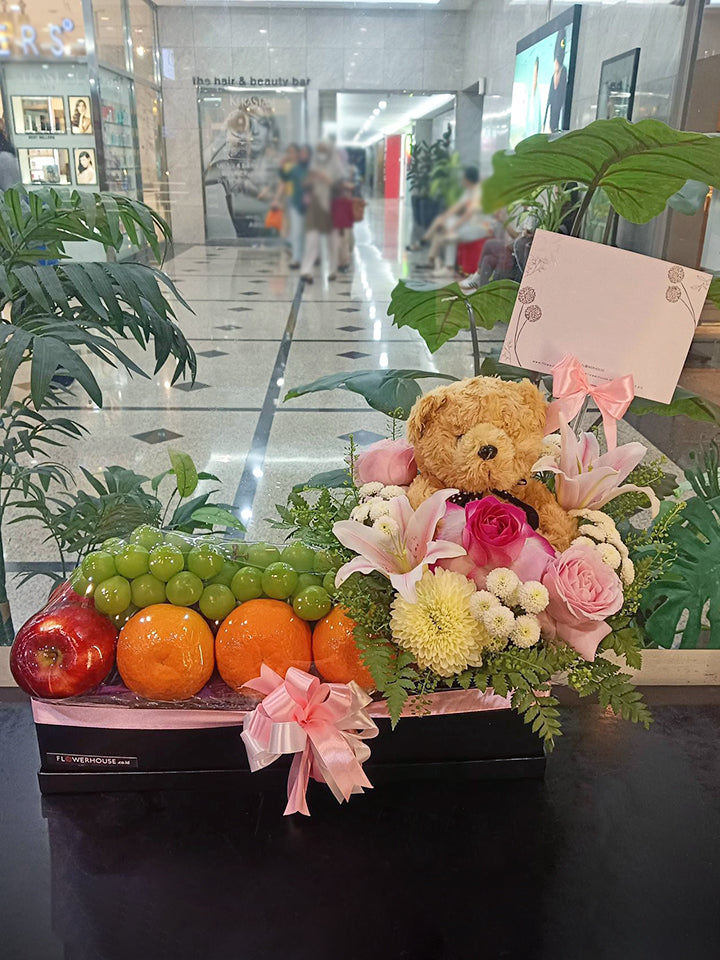 Teddy Fruit Hampers