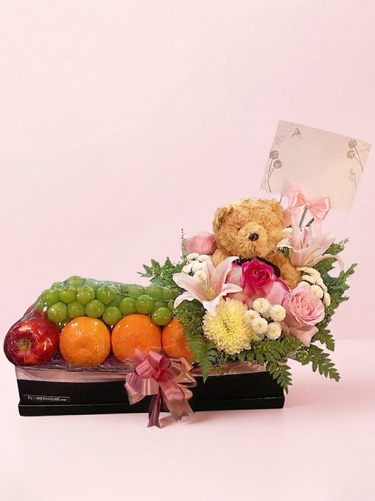 Teddy Fruit Hampers