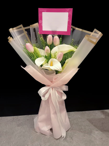 Calla Lily Tulip Bouquet