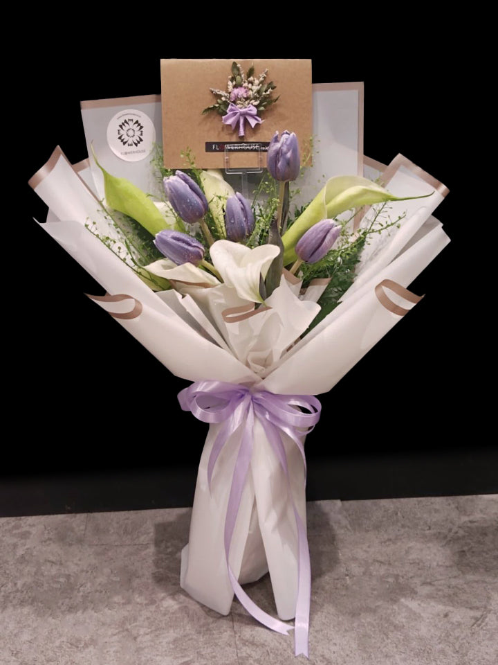 Calla Lily Tulip Bouquet
