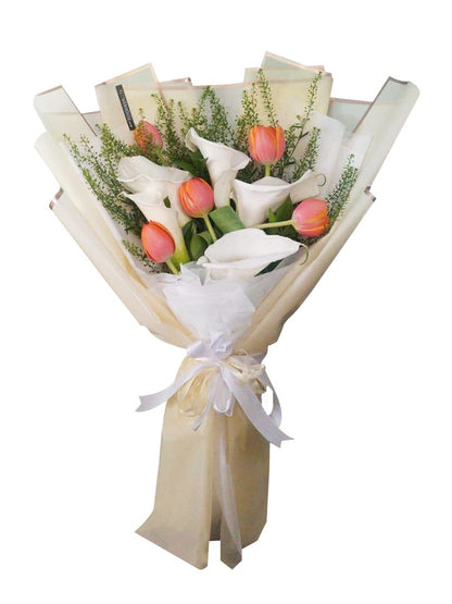 Calla Lily Tulip Bouquet