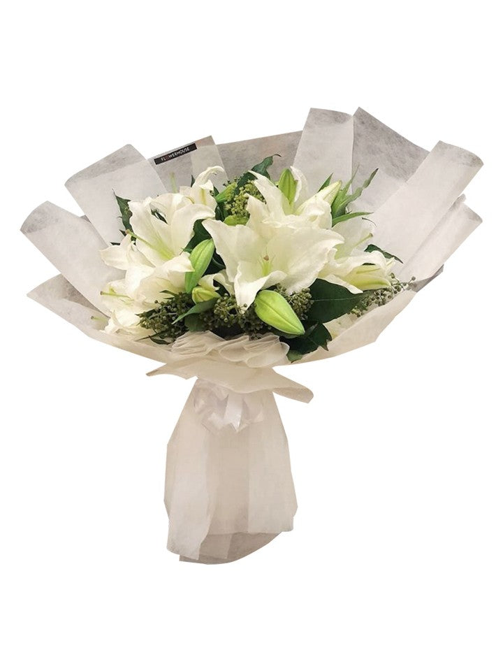 5 Lilies Bouquet